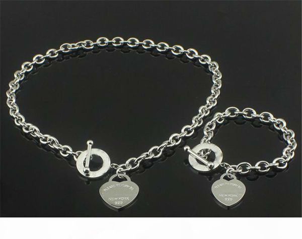 рождественский подарок 925 любовь ожерелья серебра + браслет wedding jewelry себе сердце кулона ожерелье браслет наборы 2 в 1, Silver
рождественский подарок 925 любовь ожерелья серебра + браслет wedding jewelry себе сердце кулона ожерелье браслет наборы 2 в 1, Silver
