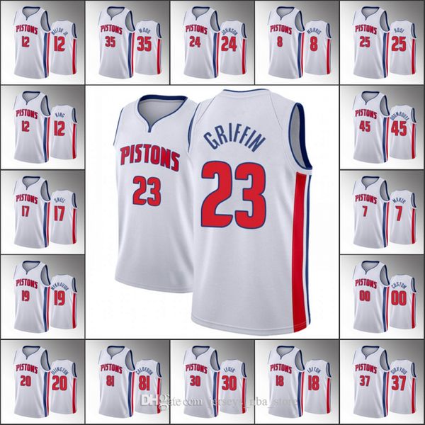 detroit pistons men luke kennard blake griffin derrick rose christian wood association nba white custom jersey, Black;red
detroit pistons men luke kennard blake griffin derrick rose christian wood association nba white custom jersey, Black;red