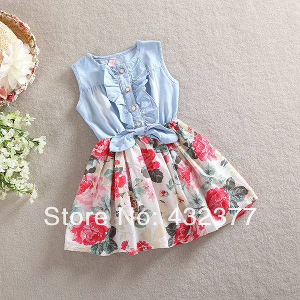 toddler girls summer clothing kids cotton denim dress big flower vest dress girls party 2t~5 wholesale, Red;yellow
toddler girls summer clothing kids cotton denim dress big flower vest dress girls party 2t~5 wholesale, Red;yellow