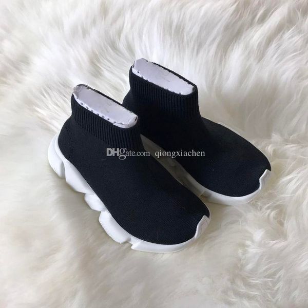 fashion kids high-sneakers luxury sock shoes speed high slip on sneakers stretch knit jogging outdoor kids running shoes us25-35, Black
fashion kids high-sneakers luxury sock shoes speed high slip on sneakers stretch knit jogging outdoor kids running shoes us25-35, Black