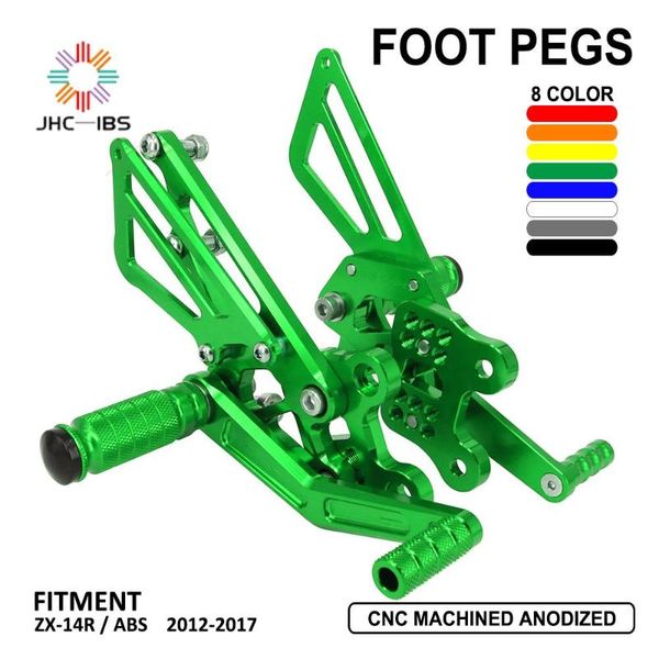 for zx-14r zx14r 2012 2013 2014 2020 2020 motorcycle adjustment adjustable footrests alloy rear footpeg foot rests
for zx-14r zx14r 2012 2013 2014 2020 2020 motorcycle adjustment adjustable footrests alloy rear footpeg foot rests