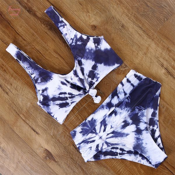 tie dye bikini 2020 swimsuit women floral printed swimwear women padded high waist bikini push up maillot de bain femme, White;black
tie dye bikini 2020 swimsuit women floral printed swimwear women padded high waist bikini push up maillot de bain femme, White;black