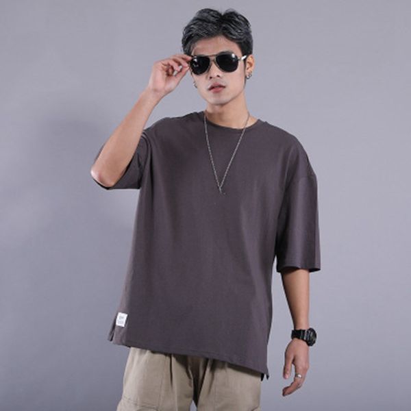 men's cotton t-shirt summer half sleeve fashion loose modern one-neck cotton black white red soild color men's shirt, White;black
men's cotton t-shirt summer half sleeve fashion loose modern one-neck cotton black white red soild color men's shirt, White;black