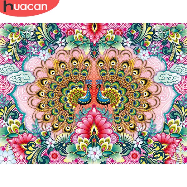 huacan full square diamond painting peacock flowers 5d round diamond art embroidery handmade home decor new arrival
huacan full square diamond painting peacock flowers 5d round diamond art embroidery handmade home decor new arrival