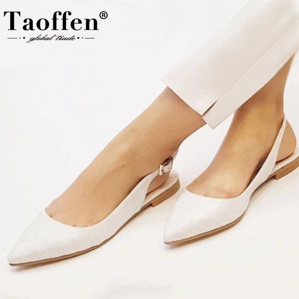taoffen women flats sandals point toe summer shoes woman buckle strap fashion office lady casual daily footwear size 34-43, Black
taoffen women flats sandals point toe summer shoes woman buckle strap fashion office lady casual daily footwear size 34-43, Black