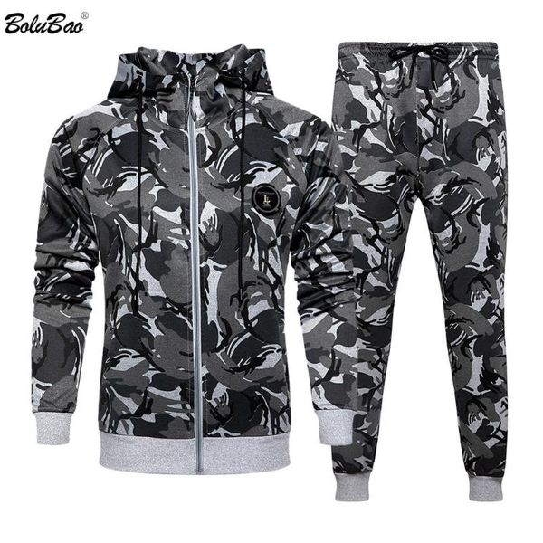 bolubao brand men casual sets autumn new men's cardigan hoodies + pants tracksuit fashion camouflage sportswear sets male, Gray
bolubao brand men casual sets autumn new men's cardigan hoodies + pants tracksuit fashion camouflage sportswear sets male, Gray