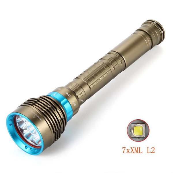 7x xm-l l2 led high lumens waterproof diving underwater waterproof submarine light lamp torch
7x xm-l l2 led high lumens waterproof diving underwater waterproof submarine light lamp torch