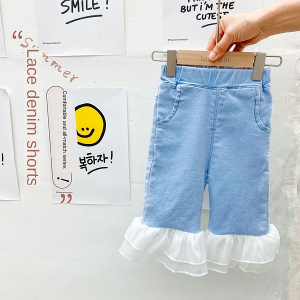 babies' foreign style 2020 summer new girls' korean style all-match trumpet pants wear bell pants jeans and jeans ek075, Blue
babies' foreign style 2020 summer new girls' korean style all-match trumpet pants wear bell pants jeans and jeans ek075, Blue