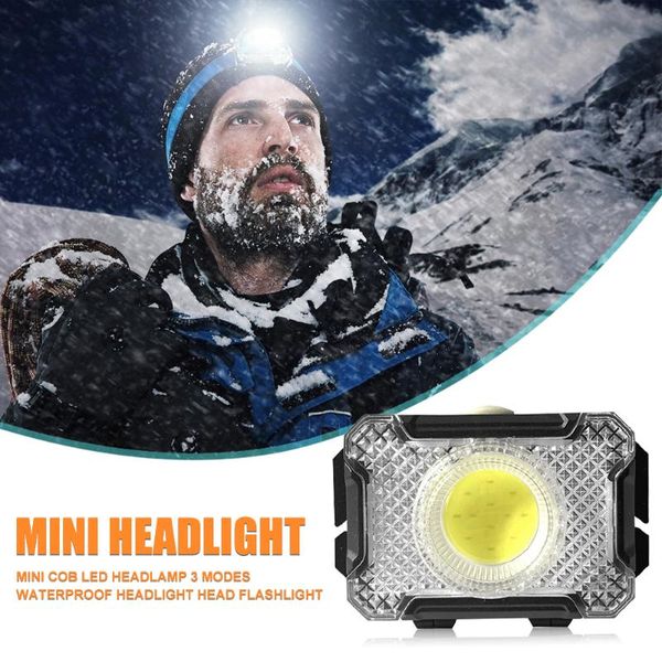 портативная мини-cob led фара фара 3 режимы ultralight головного свет факел для открытого отдыха ночных рыболовных принадлежностей
портативная мини-cob led фара фара 3 режимы ultralight головного свет факел для открытого отдыха ночных рыболовных принадлежностей