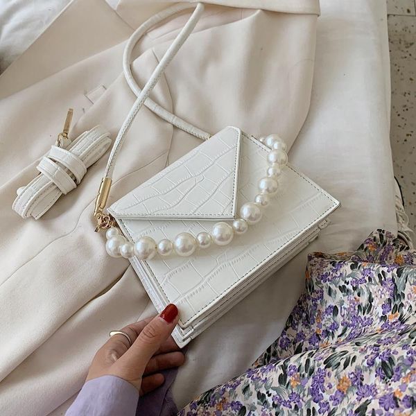 stone pattern pearl design mini pu leather crossbody bags for women 2020 elegant shoulder handbags female cross body bag
stone pattern pearl design mini pu leather crossbody bags for women 2020 elegant shoulder handbags female cross body bag
