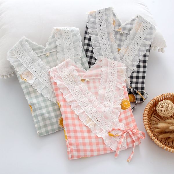 pregnant women's gauze cotton pajamas thin trousers home clothes long-sleeved trousers kimono home clothes sweat steaming suit, Blue;red
pregnant women's gauze cotton pajamas thin trousers home clothes long-sleeved trousers kimono home clothes sweat steaming suit, Blue;red