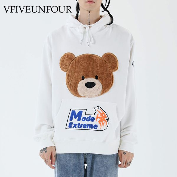 vfive unfour embroidery bear patchwork pullover hooded sweatshirts hoodies 2020 oversize hip hop casual hoodie us size designer, Black
vfive unfour embroidery bear patchwork pullover hooded sweatshirts hoodies 2020 oversize hip hop casual hoodie us size designer, Black