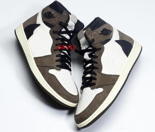 sell 1 high og travis scotts cactus jack dark mocha ts sp basketball shoes 2019 men women 1s sports sneakers with