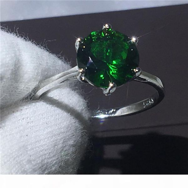 классические ювелирные изделия real soild 925 серебряное кольцо солитер 3ct зеленый 5a циркон cz годовщины свадьбы полосы кольца для женщин, Slivery;golden
классические ювелирные изделия real soild 925 серебряное кольцо солитер 3ct зеленый 5a циркон cz годовщины свадьбы полосы кольца для женщин, Slivery;golden