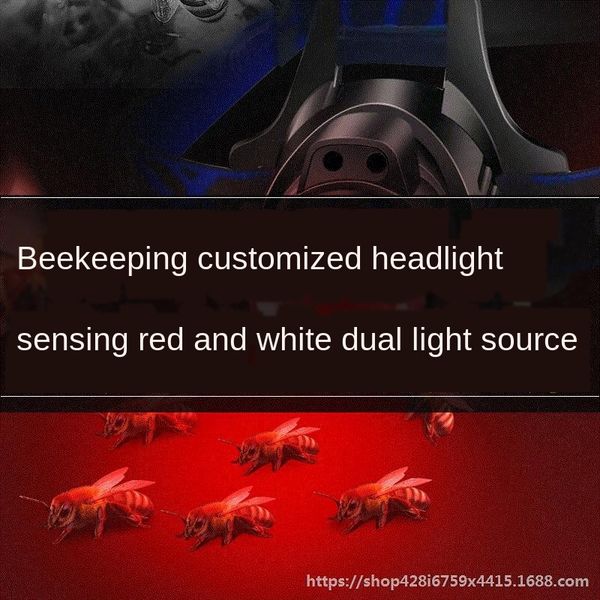 double- flash anti-theft pgraphy induction check beekeeping flashlight red and white strong light special head-mounted red
double- flash anti-theft pgraphy induction check beekeeping flashlight red and white strong light special head-mounted red