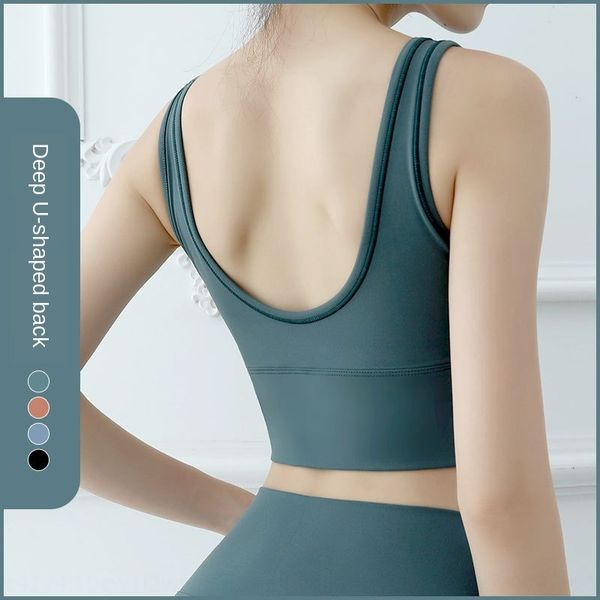 2019 new high underwear collar shockproof sports bra deep u back bra sports underwear for women, White;red
2019 new high underwear collar shockproof sports bra deep u back bra sports underwear for women, White;red