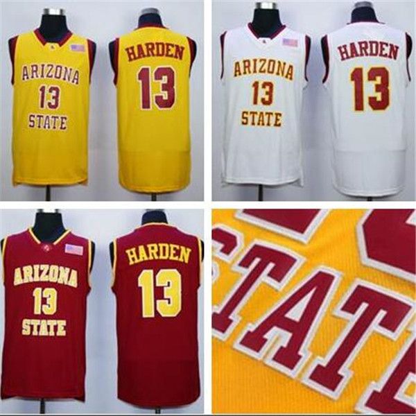 ncaa mens james 13 harden college jerseys arizona state sun devils jersey basketball team red away white for sport fans style, Black
ncaa mens james 13 harden college jerseys arizona state sun devils jersey basketball team red away white for sport fans style, Black