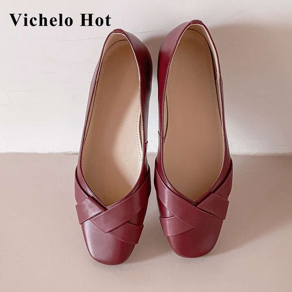vichelo genuine leather square toe simple style solid korean street beauty lady daily wear shallow slip on women flats l12, Black
vichelo genuine leather square toe simple style solid korean street beauty lady daily wear shallow slip on women flats l12, Black
