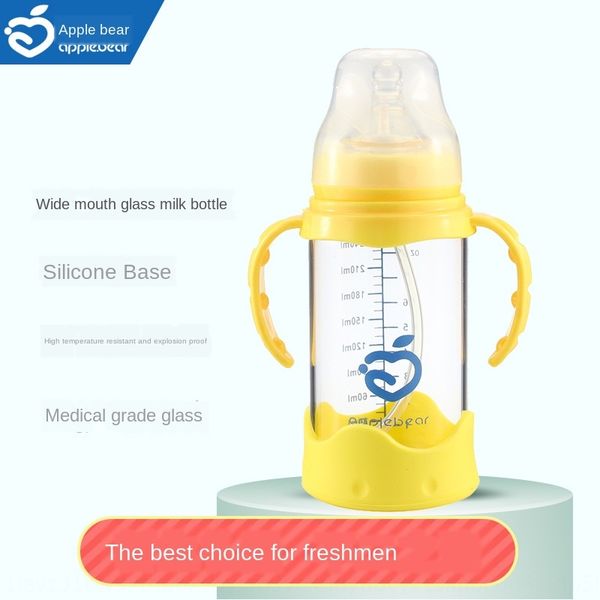 bear newborn handle wide mouth crystal diamond glass bottle anti-fall crystal diamond glass bottle baby mother and baby products 240m
bear newborn handle wide mouth crystal diamond glass bottle anti-fall crystal diamond glass bottle baby mother and baby products 240m