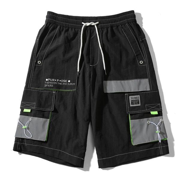 men's shorts men streetwear hip hop sweatshorts 2021 summer color block pockets korean fashion joggers short pants cargo, White;black
men's shorts men streetwear hip hop sweatshorts 2021 summer color block pockets korean fashion joggers short pants cargo, White;black