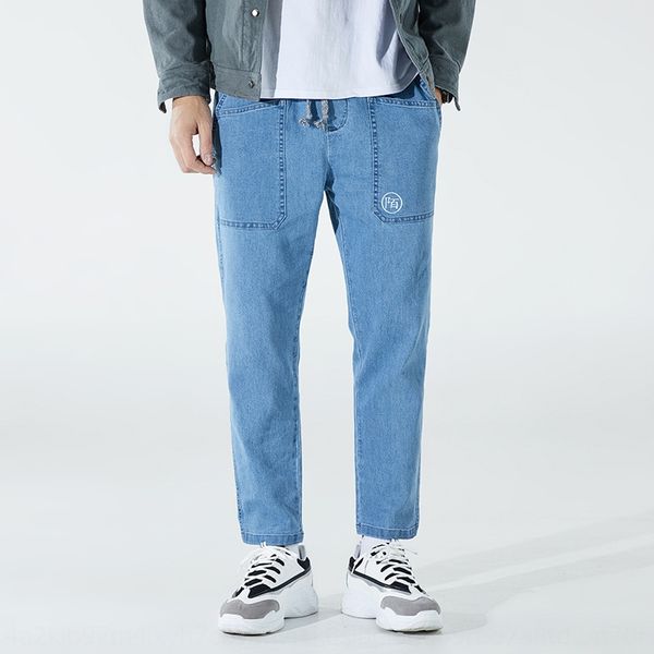 autumn denim pants men's korean fashion brand national tide and jeans wide leg nine-point jeans men's loose straight ins dad pants, Blue
autumn denim pants men's korean fashion brand national tide and jeans wide leg nine-point jeans men's loose straight ins dad pants, Blue