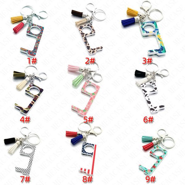 keychain acrylic men women tassel keychain public non-contact elevator button protective tool key chain ring holder edc door opener e73101, Red;brown
keychain acrylic men women tassel keychain public non-contact elevator button protective tool key chain ring holder edc door opener e73101, Red;brown