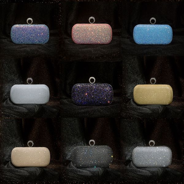women shiny evening clutch bag diamond sequin clutch female crystal wallet wedding purse ladies party banquet two chain
women shiny evening clutch bag diamond sequin clutch female crystal wallet wedding purse ladies party banquet two chain