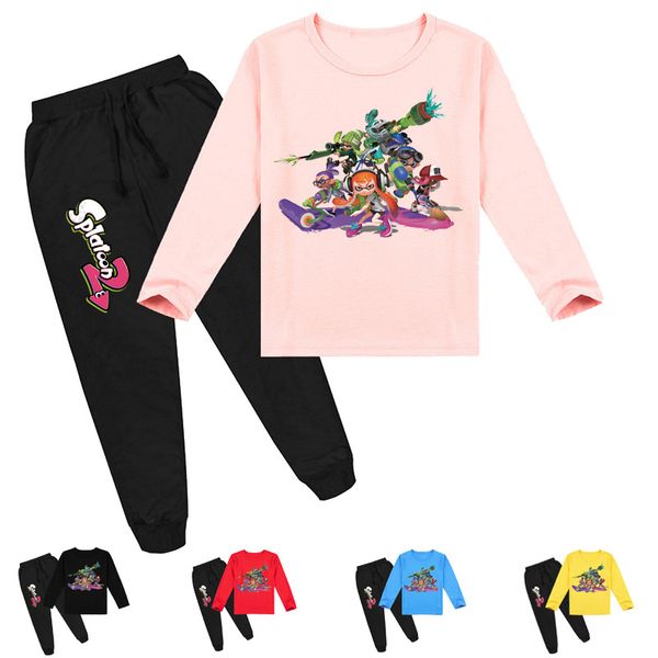 anime splatoon sportsuit baby boys clothes autumn sweatshirt pants 2pcs set kids cartoon long sleeve suits toddler girls outfits, White
anime splatoon sportsuit baby boys clothes autumn sweatshirt pants 2pcs set kids cartoon long sleeve suits toddler girls outfits, White