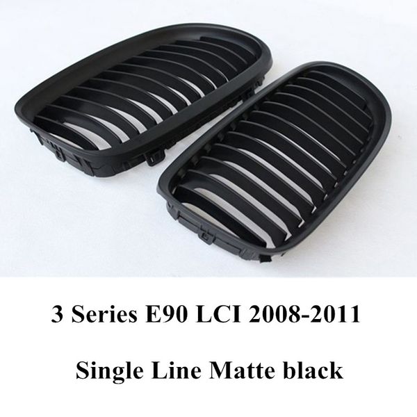 1 pair 1-slat abs front air intake grille for b-m-w 3 series e90 2005-2011 glossy black kidney mesh grille
1 pair 1-slat abs front air intake grille for b-m-w 3 series e90 2005-2011 glossy black kidney mesh grille