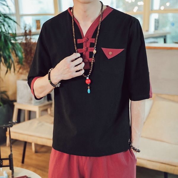 2020 men's cotton linen t-shirts men summer harajuku style tee male japan t-shirts man clothes large size m-5xl dropshipping, Black
2020 men's cotton linen t-shirts men summer harajuku style tee male japan t-shirts man clothes large size m-5xl dropshipping, Black