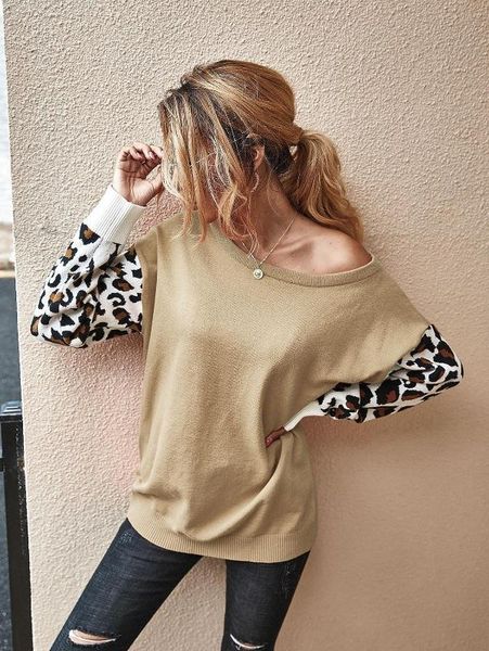 fashion casual women streetwear sweaters autumn loose pullovers female outerwear women leopard print knitwear sweaters, White;black
fashion casual women streetwear sweaters autumn loose pullovers female outerwear women leopard print knitwear sweaters, White;black