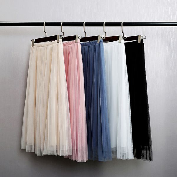 2020 summer autumn fashion ball gown skirts women multi layer tulle pleated retro high waist long maxi tutu skirt, Black
2020 summer autumn fashion ball gown skirts women multi layer tulle pleated retro high waist long maxi tutu skirt, Black