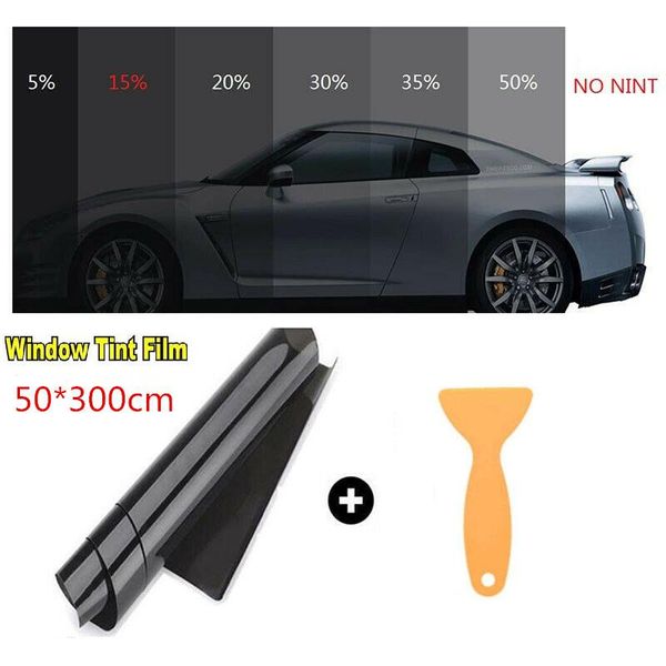window tint film roll glass dark black auto solar protection summer for side window home glass with scraper
window tint film roll glass dark black auto solar protection summer for side window home glass with scraper