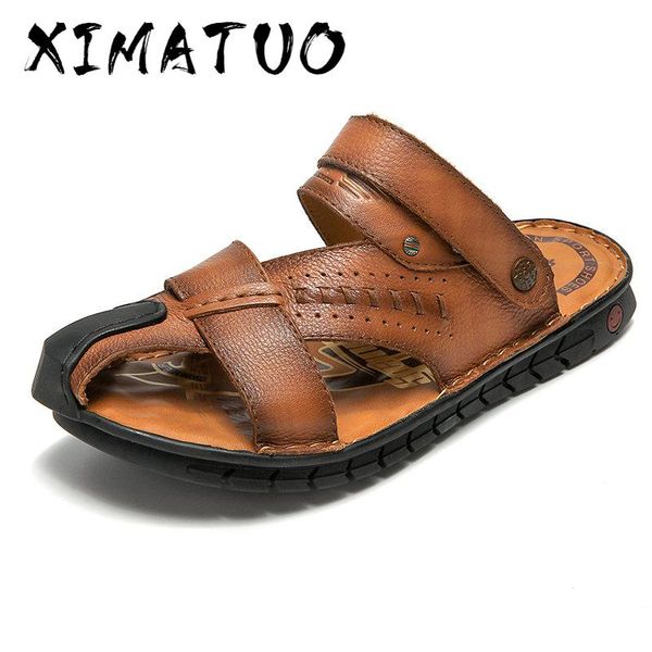 sandals summer men breathable beach genuine leather shoes non-slip outdoor men's casual male footwear, Black
sandals summer men breathable beach genuine leather shoes non-slip outdoor men's casual male footwear, Black