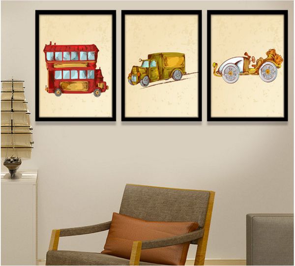 retro cartoon vehicle decoration paintings 3 pieces spray paintings painted on canvas wall pictures decoration no framed
retro cartoon vehicle decoration paintings 3 pieces spray paintings painted on canvas wall pictures decoration no framed