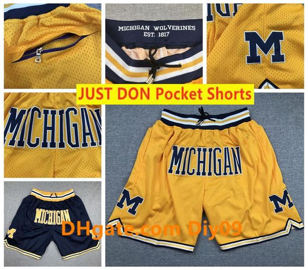 2020 michigan jersey just don man hip hop motion wind basketball shorts pocket stripe network lining split joint wolverines sports jersey, Black
2020 michigan jersey just don man hip hop motion wind basketball shorts pocket stripe network lining split joint wolverines sports jersey, Black