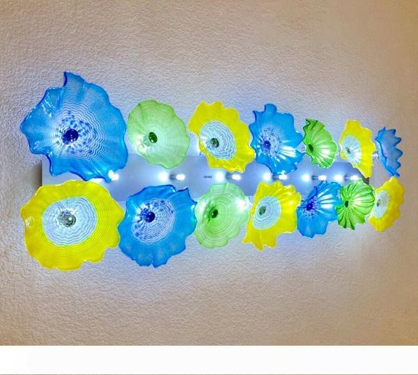 home decorative flower plates wall lamps italian design hand blown glass wall lighting led murano glass art wall sconce
home decorative flower plates wall lamps italian design hand blown glass wall lighting led murano glass art wall sconce