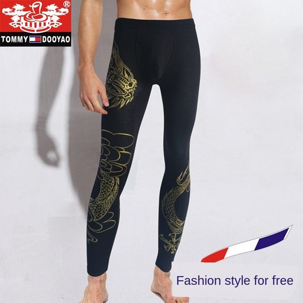 autumn and winter fashion men's golden dragon warm pure cotton lycra men's warm slim low waist autumn pants stretch youth pants, Black;white
autumn and winter fashion men's golden dragon warm pure cotton lycra men's warm slim low waist autumn pants stretch youth pants, Black;white
