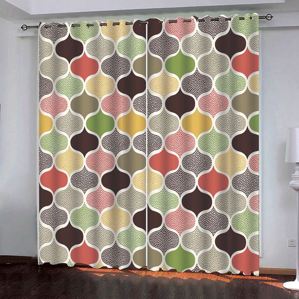 custom fashion blackout window drapes luxury 3d curtains for living room bedroom colorful pattern 3d curtain
custom fashion blackout window drapes luxury 3d curtains for living room bedroom colorful pattern 3d curtain