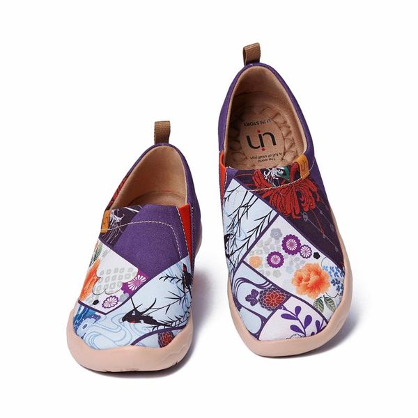 uin shoes woman loafer casual shoes nippon flora painted canvas for women comfort ladies soft sneaker lightweight, Black
uin shoes woman loafer casual shoes nippon flora painted canvas for women comfort ladies soft sneaker lightweight, Black