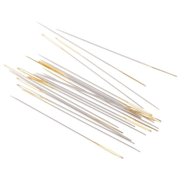20 pieces/box large eye embroidery fabric cross stitch needles sewing craft 28#, Black
20 pieces/box large eye embroidery fabric cross stitch needles sewing craft 28#, Black