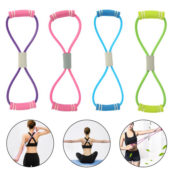 8word fitness rop resistance bands yoga fitness resistance 8 word chest expander rope workout muscle fitness rubber elastic band
8word fitness rop resistance bands yoga fitness resistance 8 word chest expander rope workout muscle fitness rubber elastic band