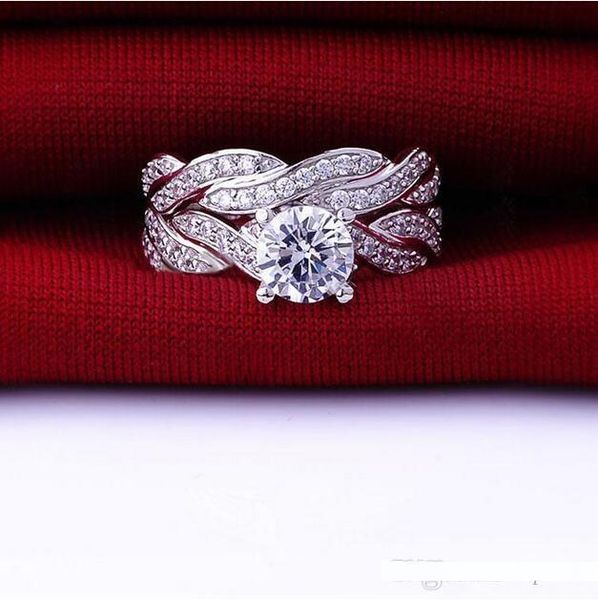 pop high uspecial fashion love simulated diamond cz engagement wedding bnd finger ring for women sets 925 sterling silver bridal jewelry, Slivery;golden
pop high uspecial fashion love simulated diamond cz engagement wedding bnd finger ring for women sets 925 sterling silver bridal jewelry, Slivery;golden