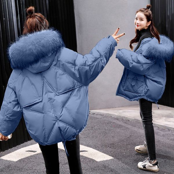2020 new winter women cotton padded jackets hooded fur collar slim coat femme casual thick chaqueta mujer oversized parkas a24, Black
2020 new winter women cotton padded jackets hooded fur collar slim coat femme casual thick chaqueta mujer oversized parkas a24, Black