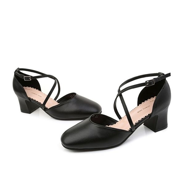 Korean Style Pointed Toe Chunky Heel High Heels Cross Strap Buckle Sandals Women Summer 2019 New Style All-match Genuine Leather
Korean Style Pointed Toe Chunky Heel High Heels Cross Strap Buckle Sandals Women Summer 2019 New Style All-match Genuine Leather