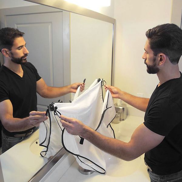 men beard shave hair apron collector catcher trimmer cloth bathroom protection hair coloring products wrap
men beard shave hair apron collector catcher trimmer cloth bathroom protection hair coloring products wrap