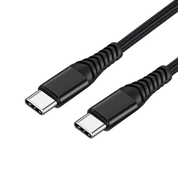 PD Data Line 100W Double End Type-C To Type-C Fast Charging Cables C To C Fast Charging Public Data Cable Black Color
PD Data Line 100W Double End Type-C To Type-C Fast Charging Cables C To C Fast Charging Public Data Cable Black Color