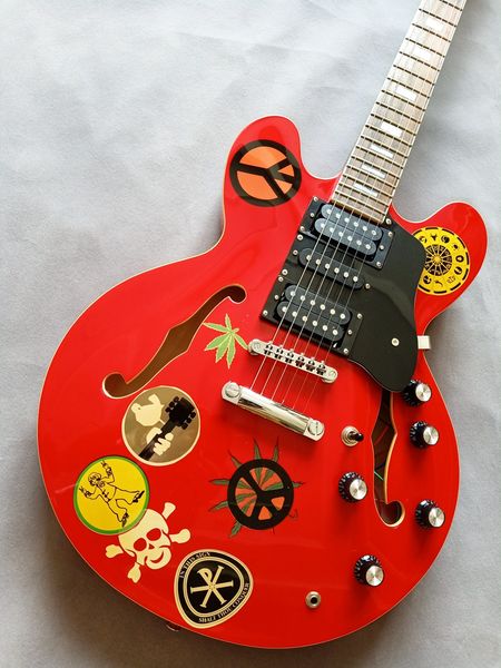 custom shop tpp alvin lee guitar pro tribut semi hollow body electric guitars block inlay neck, hsh pickup
custom shop tpp alvin lee guitar pro tribut semi hollow body electric guitars block inlay neck, hsh pickup