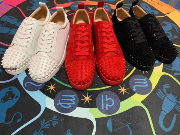 supe2020 latest color xiaoyatou2290 red bottom luxury men s sneakers fashion simple ladies design casual shoes rivet board shoes multicolor, Black
supe2020 latest color xiaoyatou2290 red bottom luxury men s sneakers fashion simple ladies design casual shoes rivet board shoes multicolor, Black