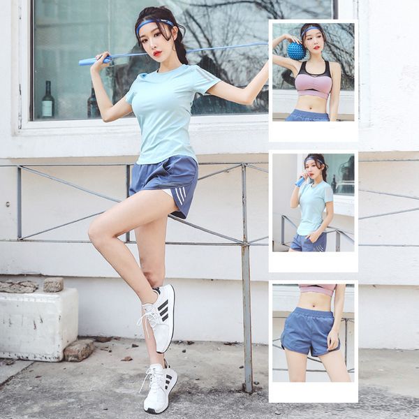 yoga outfits 3 pieces set women sport suit sports and fitness running solid workout suits for clothing, White;red
yoga outfits 3 pieces set women sport suit sports and fitness running solid workout suits for clothing, White;red